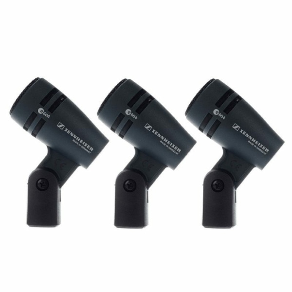 Sennheiser e604 3 Pack kit 3 microfoni per batteria