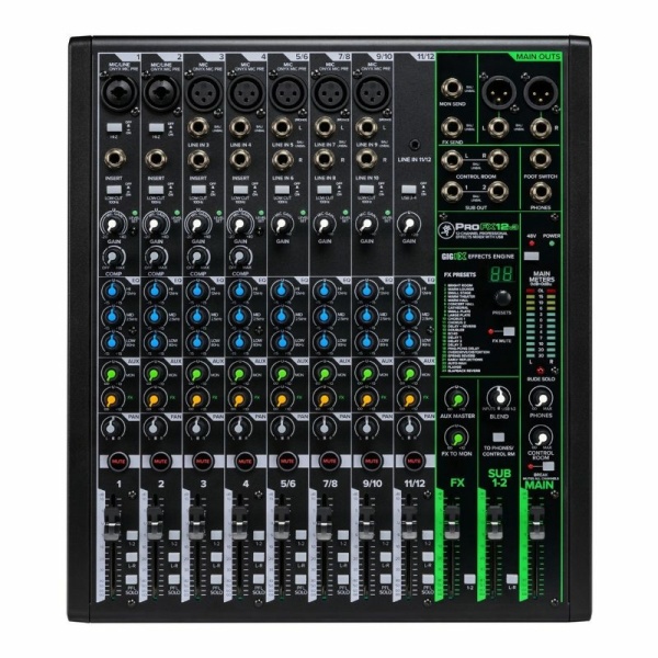 Mackie ProFX12v3 Mixer 12 Canali con Effetti Professionali