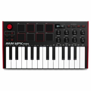 Akai Professional MPK Mini MK3 Master Keyboard MIDI USB 25 Tasti Mini