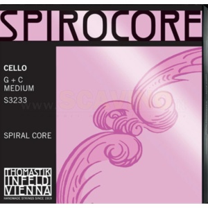 Thomastik S3233 Spirocore SOL-DO violoncello Wolfram/Tungsteno