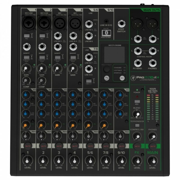 Mackie ProFX10v3+ Mixer Analogico 10 Canali