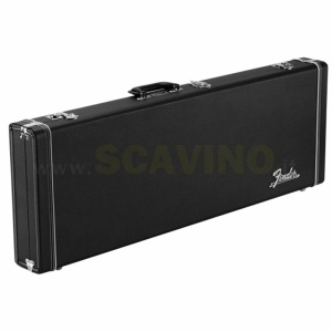 Fender Classic Series Wood Case Strat Tele  Black  0996106306