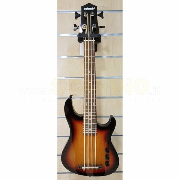 Adonis UKBE-22SB Ukulele Basso Fretless