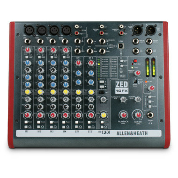 ALLEN & HEATH ZED-10FX MIXER ANALOGICO 10ch CON DSP