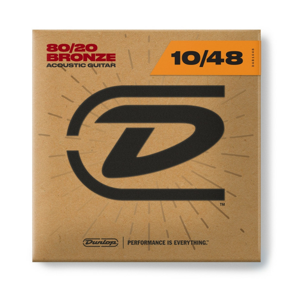 DUNLOP DAB1048 Acoustic 80/20 Bronze