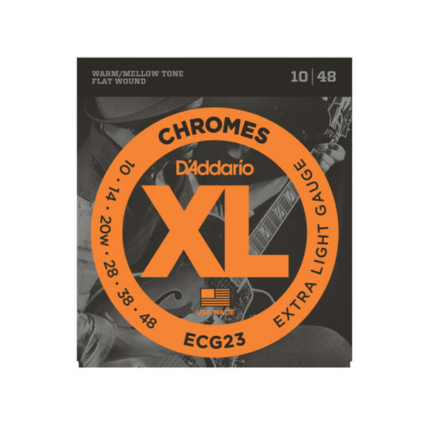 D'Addario ECG23 Chromes Extra Light