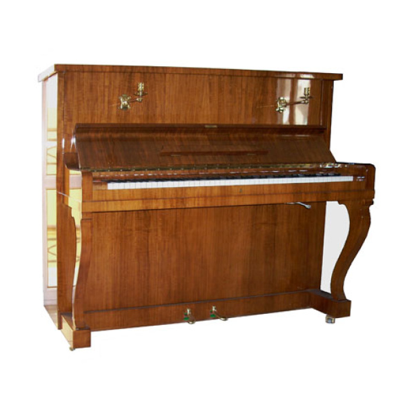 Feurich Pianoforte Verticale Noce Lucido 121