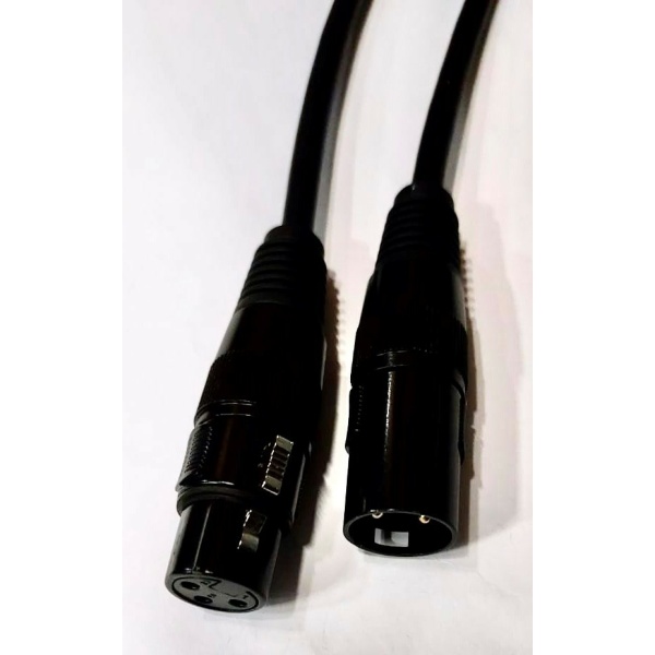 MPGEAR XX-051 CAVO MICROFONO XLR3P M to XLR3P F - 5m - BLACK
