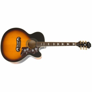 Epiphone J-200 EC Studio (Solid Top; Fishman Presys) Vintage Sunburst EEJ2VSGH1