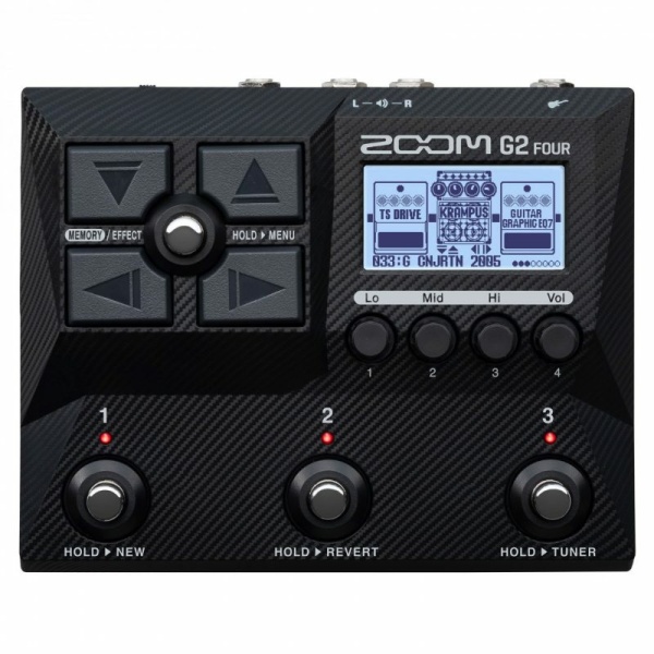 Zoom G2 FOUR Pedaliera Multieffetto per Chitarra