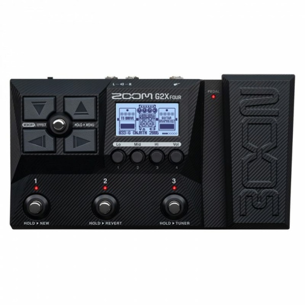 Zoom G2X FOUR Pedaliera Multieffetto per Chitarra e Pedale d'Espressione