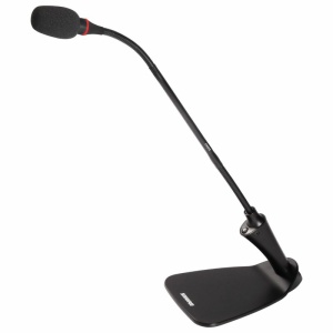 SHURE CVG12DRS-B/C con base da Tavolo e Tasto Mute e LED