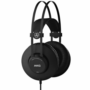 AKG K52 Cuffia Monitor Chiusa Over-Ear Nera