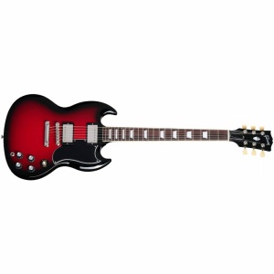 Gibson SG Standard '61 Stop Bar Cardinal Red Burst SG6100CKNH1