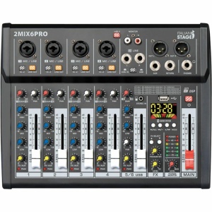 Italian Stage 2MIX6PRO Mixer 6 canali Multi