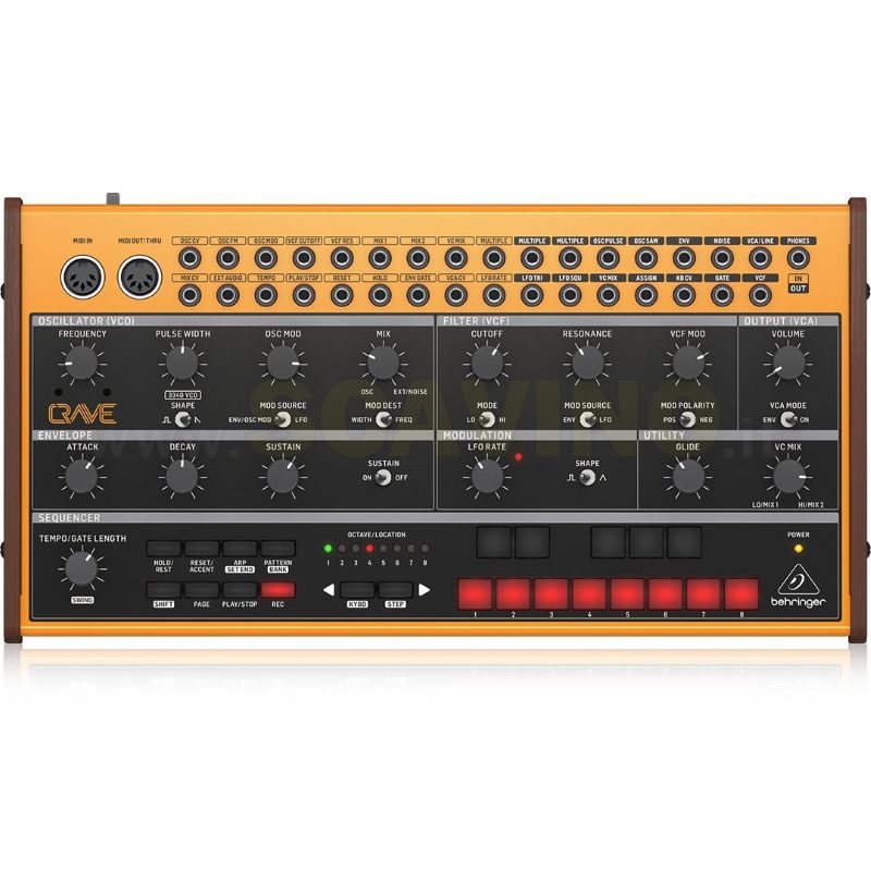 Behringer Crave Sinth analogico semi modulare con VCO 3340