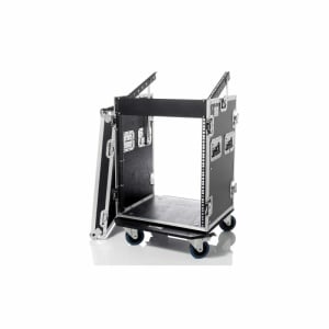 Bespeco CROMIX12PR Custodia rack prof 12u con ruote