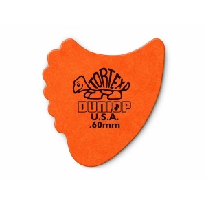 DUNLOP 414R Tortex Fin Orange .60