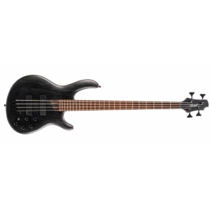 CORT ARTISAN B4 ELEMENT FRETLESS - OPEN PORE TRANS BLACK