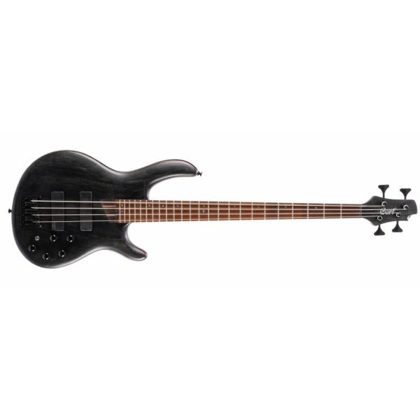 CORT ARTISAN B4 ELEMENT FRETLESS - OPEN PORE TRANS BLACK