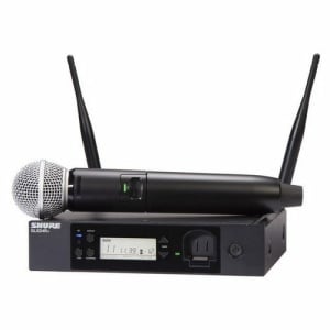 SHURE GLXD24R+ SM58 Sistema Wireless - DUAL BAND 2.4-5.8GHz Z4