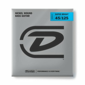 JIM DUNLOP DBSBN45125 BASS SUPER BRIGHT 45-125