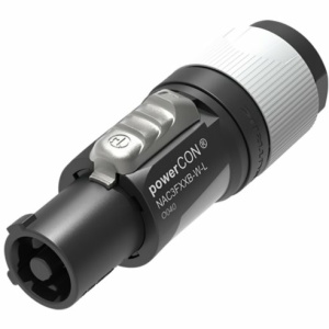 NEUTRIK NAC3FXXB-W-S POWERCON OUT