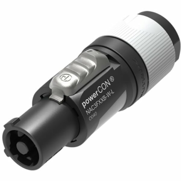 NEUTRIK NAC3FXXB-W-S POWERCON OUT