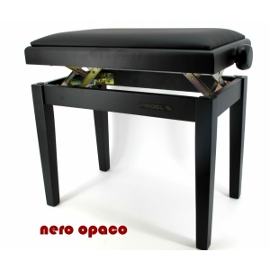 PB90SSBBK NERO OPACO PANCA PIANOFORTE