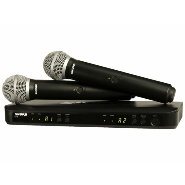BLX288EPG58 KIT RICEVITORE DOPPIO CH+2 TRASMETTITORI
