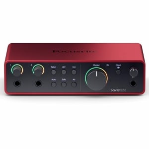 SCARLETT 2i2 4TH GEN SCHEDA AUDIO