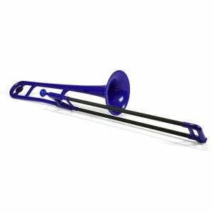 TROMBONE TENORE BLU IN PLASTICA