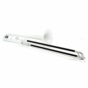 TROMBONE TENORE BIANCO IN PLASTICA