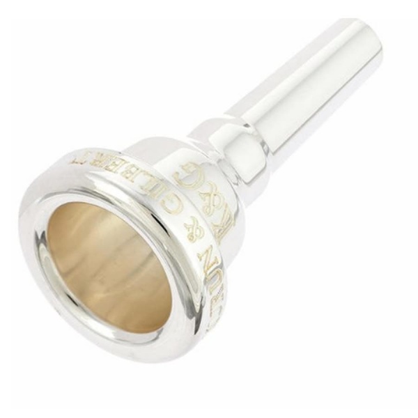 4C LARGE SILVER BOCCHINO TROMBONE TENORE