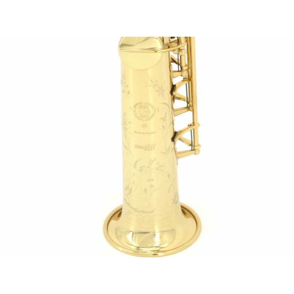 SERIE III LACCATO SAX SOPRANO JUBILEE ENGRAVED