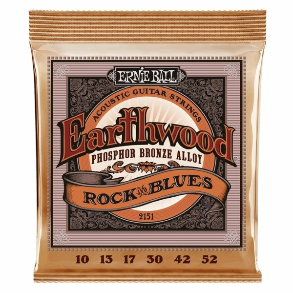 2151 EARTHWOOD ROCK & BLUES PHOSPHOR BRONZE 10/52