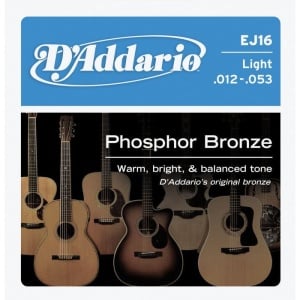 EJ16 LIGHT PHOSPHOR BRONZE ROUND 012/053
