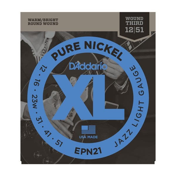 EPN21 PURE NICKEL SET CORDE 12/51