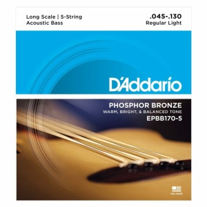 EPBB170/5 SET DI 5 CORDE PER BASSO ACUSTICO 0458/130