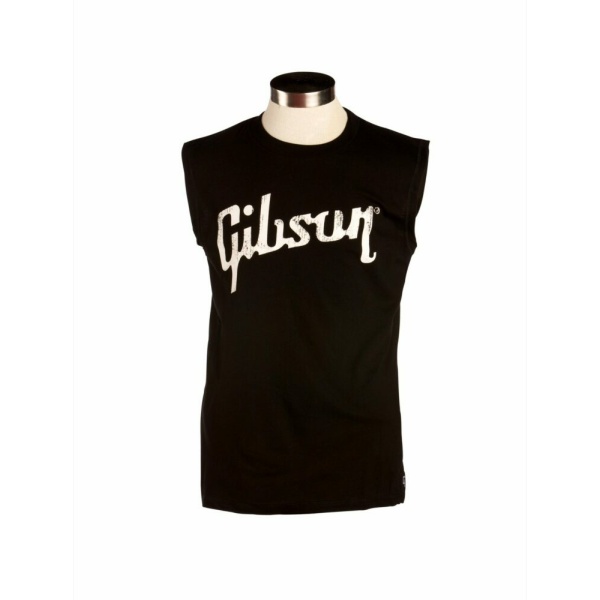GA-BLMUXL DISTRESSED LOGO MUSCLE T XLARG