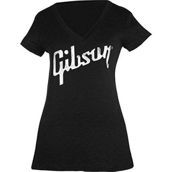 GA-BLVTMD DISTRESSED LOGO WOMENS VNECK