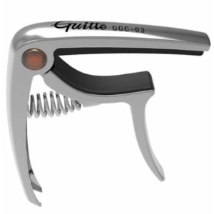GGC-03 SILVER CAPOTASTO CHITARRA/UKULELE