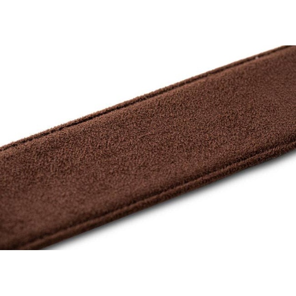 VEGAN LEATHER STRAP CHOCOLATE BROWN