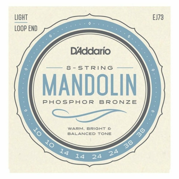 EJ73 PHOSPHOR BRONZE MANDOLINO10/38 CORDE