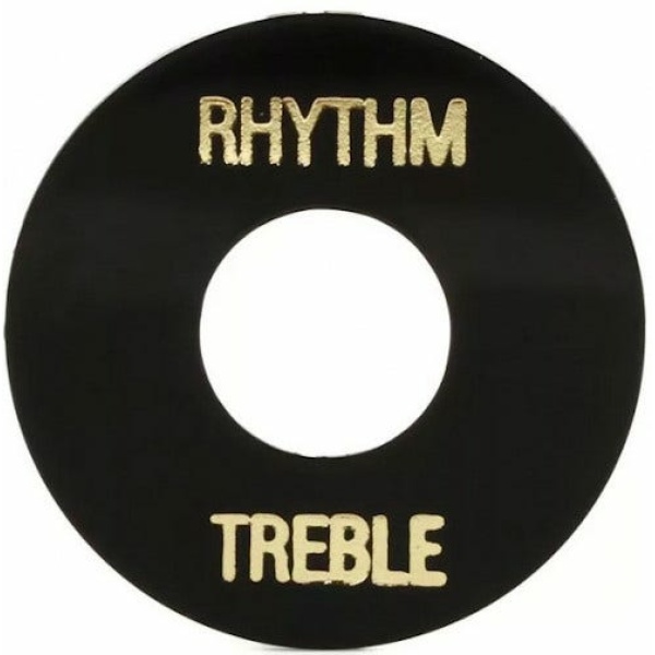 PRWA-010 TOGGLE SWITCH WASHER BK-GLD