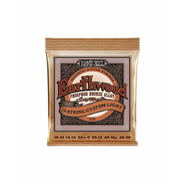 2152 EARTHWOOD CUSTOM LIGHT10/48 SET 12 CORDE