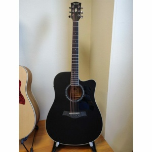 D100CE BS CHITARRA ACUSTICA BLACK SATIN