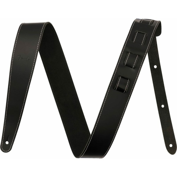 2" ESSENTIALS LEATHER BLACK TRACOLLA