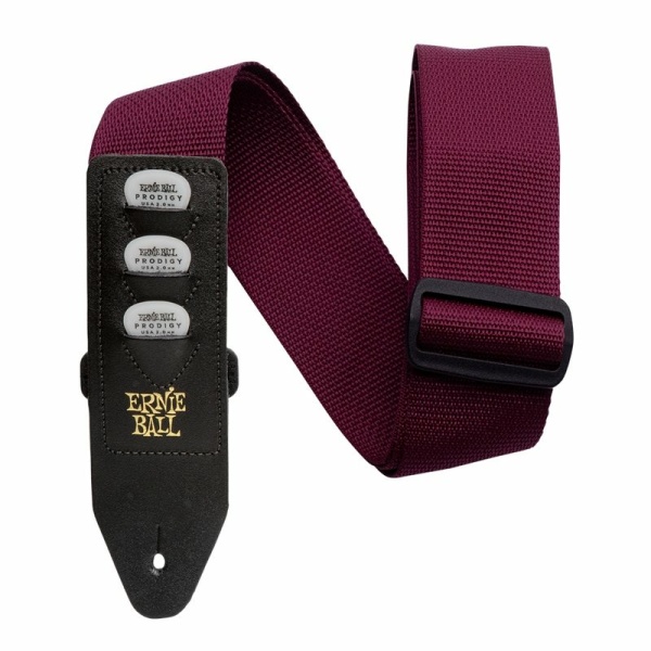 4688 BURGUNDY CON PORTA PLETTRI TRACOLLA