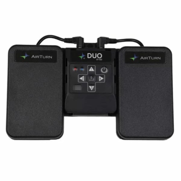 AirTurn DUO500 Bluetooth 5.0 Foot Switch Controller Voltapagine per Lettore di spartiti